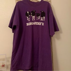 vintage XL Ben and Jerry’s T shirt Cow